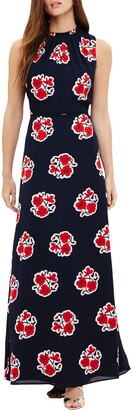 Phase Eight Grace Floral Maxi Dress, Navy/Red
