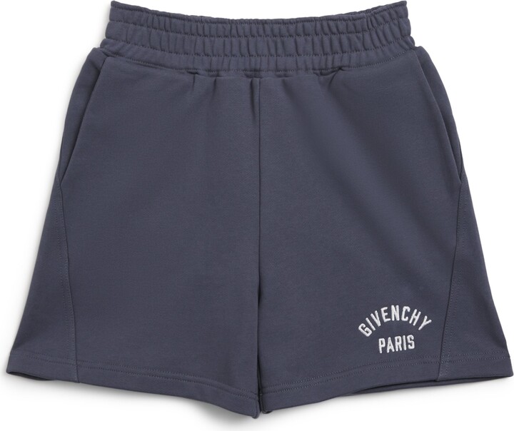Givenchy Kids Cotton Logo Sweat Shorts
