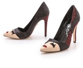 Thumbnail for your product : Alice + Olivia Stacey Wink Pumps