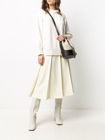 Thumbnail for your product : Jil Sander Pleated A-Line Skirt