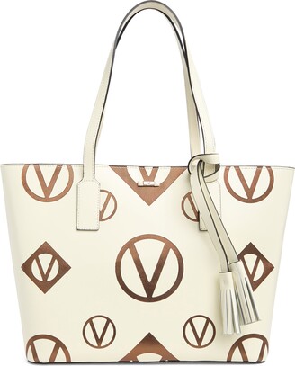 Valentino by Mario Valentino Leather Small Blast Eco Leather Tote Bag at  FORZIERI