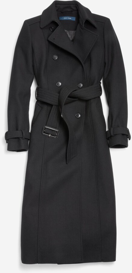 Extra Long Trench Coat | ShopStyle