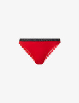 Thumbnail for your product : Tommy Hilfiger Valentine stretch-jersey bikini briefs