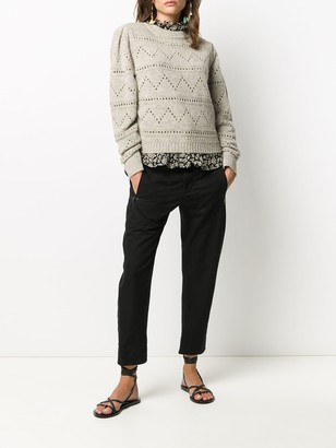 Etoile Isabel Marant Raluniae tapered cotton trousers