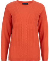 Thumbnail for your product : Marks and Spencer M&s Collection Pure Cashmere Cable Knit Jumper