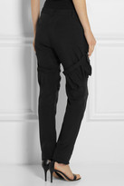 Thumbnail for your product : Altuzarra Hugo ruched crepe tapered pants