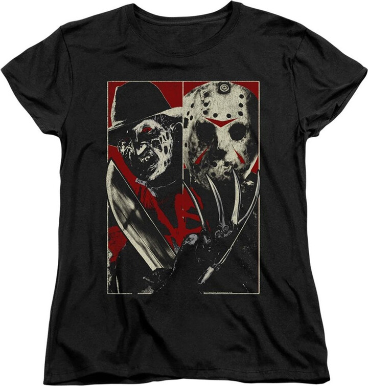 Gildan Freddy vs Jason Short Sleeve Women´s T-Shirt