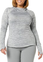 Thumbnail for your product : Core 10 Amazon Brand Women's Plus Size Be Warm Brushed Thermal Hoodie
