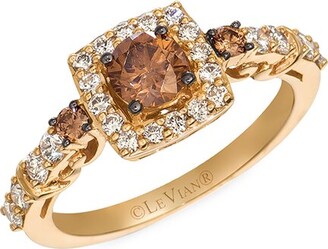 LeVian 14K Strawberry Gold 0.98 Ct. Tw. Diamond Ring