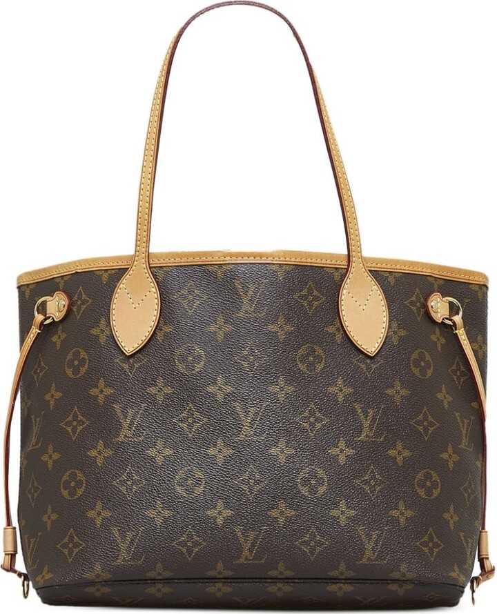 Louis Vuitton 2010 pre-owned Neverfull PM handbag - ShopStyle Tote Bags