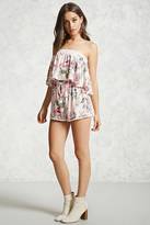 Thumbnail for your product : Forever 21 Floral Flounce Romper