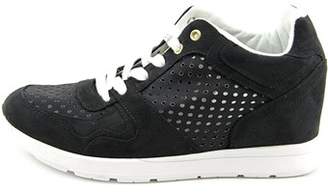 GUESS Womens Laceyy Wedge Joggers Low Top Lace Up Fashion Sneakers.