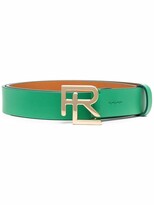 Thumbnail for your product : Ralph Lauren Logo-Buckle Leather Belt
