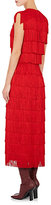 Thumbnail for your product : Stella McCartney Women's Tiered Fringe Midi-Dress
