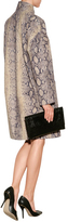 Thumbnail for your product : Ungaro Python Print Leather Coat