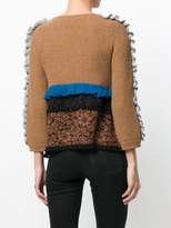 Thumbnail for your product : Antonio Marras embroidered and frill detailed sweater