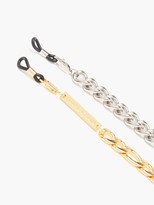 Thumbnail for your product : Frame Chain Mix It Up 18kt Gold-plated Glasses Chain - Gold