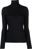 Thumbnail for your product : Majestic Cotton And Cashmere Blend Turtleneck Sweater