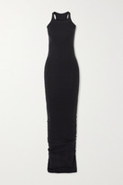 Thumbnail for your product : Rick Owens Ribbed Cotton-jersey Maxi Dress
