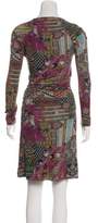 Thumbnail for your product : Etro Printed Long Sleeve Knit Dress
