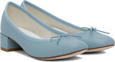 Thumbnail for your product : Repetto Blue Camille Ballerina Kitten Heels