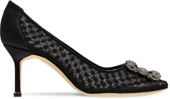 black lace pumps womens shoes