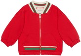 Thumbnail for your product : Gucci Baby cotton jacket with Web