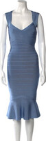 Sweatheart Flare Knee-Length Dress 
