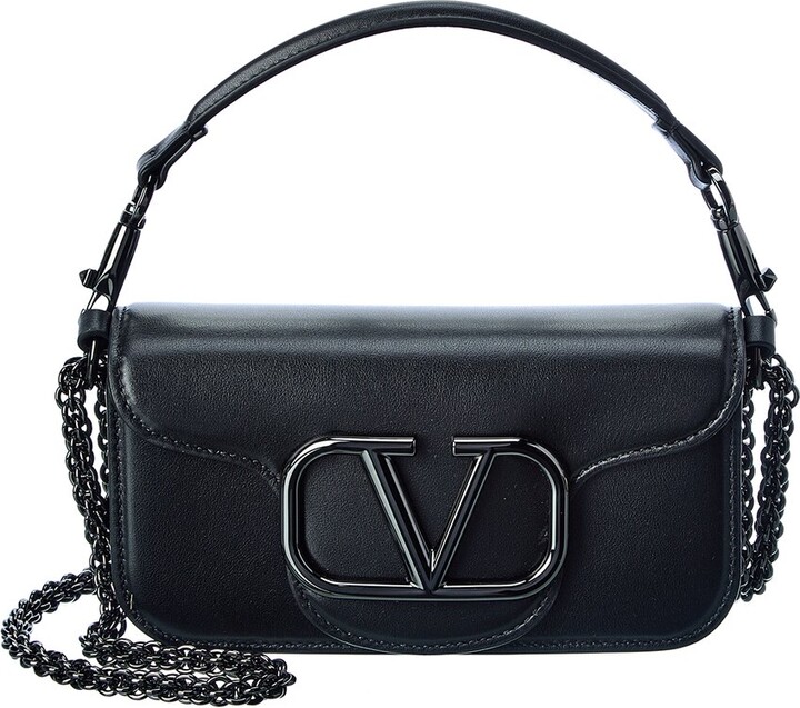 Valentino Vlogo Loco Small Leather Shoulder Bag - ShopStyle