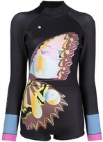 Thumbnail for your product : Cynthia Rowley Long-Sleeve Wet Suit