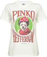 Thumbnail for your product : Pinko graphic print stud embellished T-shirt
