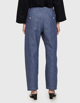 Lemaire Twisted Pant in Blue