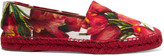 Thumbnail for your product : Dolce & Gabbana Floral-brocade espadrilles