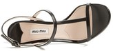 Thumbnail for your product : Miu Miu Bolt Heel T-Strap Sandal (Women)