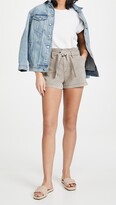 Thumbnail for your product : Paige Anessa Shorts with Pleated Waistband