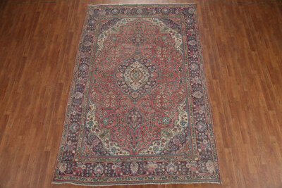 Bloomsbury Market Pink Floral Traditional Area Rug 6x10