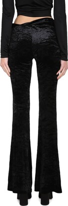 Versace La Greca Jacquard Flare Pants - ShopStyle Wide-Leg Trousers