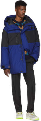 Lanvin Blue Oversized Down Puffer Jacket