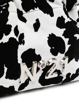 Thumbnail for your product : No.21 Animal-Print Logo Crossbody Bag