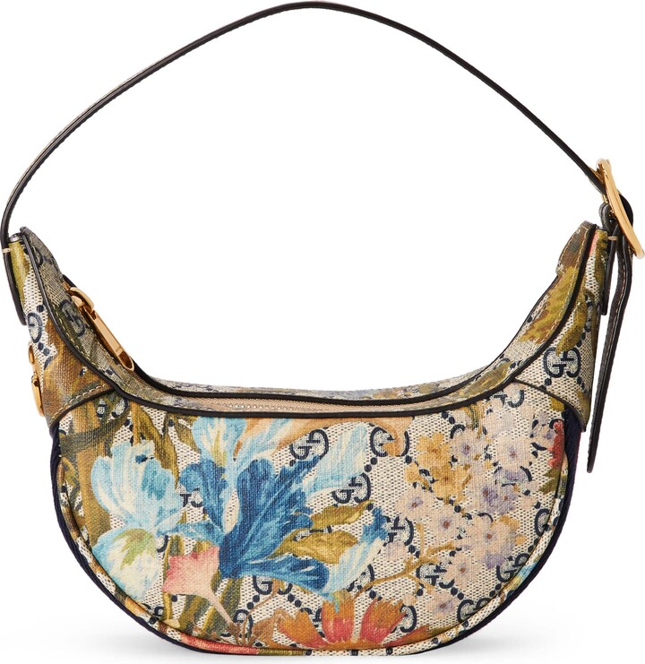 Gucci Ophidia GG Flora mini bag - ShopStyle