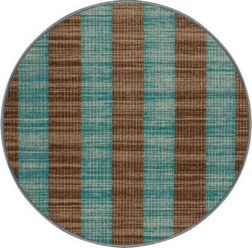 Latitude Run Machine Washable Checkered Gray Area Rug