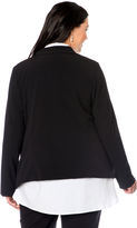 Thumbnail for your product : Motherhood Maternity Motherhood Cascade Bi-stretch Suiting Maternity Jacket