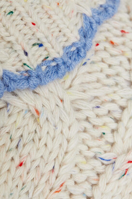 Shrimps Jerry donegal cable-knit sweater