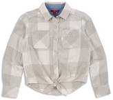 Thumbnail for your product : 7 For All Mankind Girls' Tie-Front Shirt - Big Kid