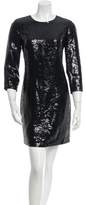 Thumbnail for your product : Diane von Furstenberg Sequined Menaro Mini Dress
