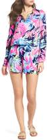 Thumbnail for your product : Lilly Pulitzer Ariele Floral Romper
