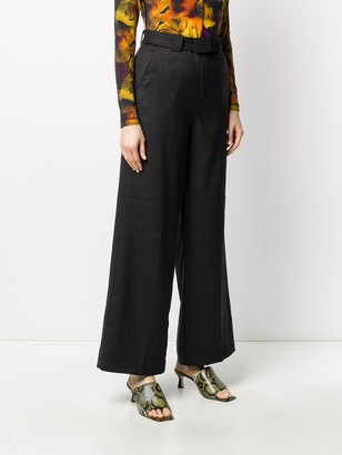 Ganni High-Waisted Tailored Trousers