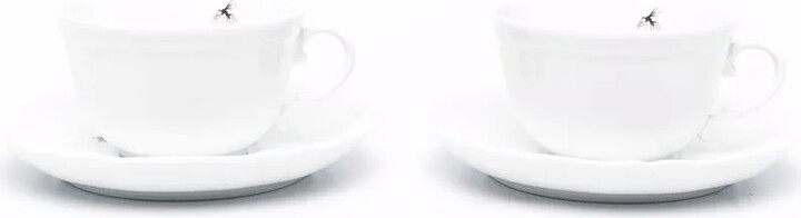 Off-White x Ginori 1735 logo-print teacup set