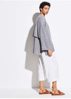 Thumbnail for your product : Vince Wool Cashmere Split Panel Cardigan