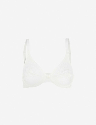 Wacoal Halo stretch-lace moulded underwired bra